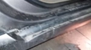 Снятие пластиковой накладки порога volvo s80
