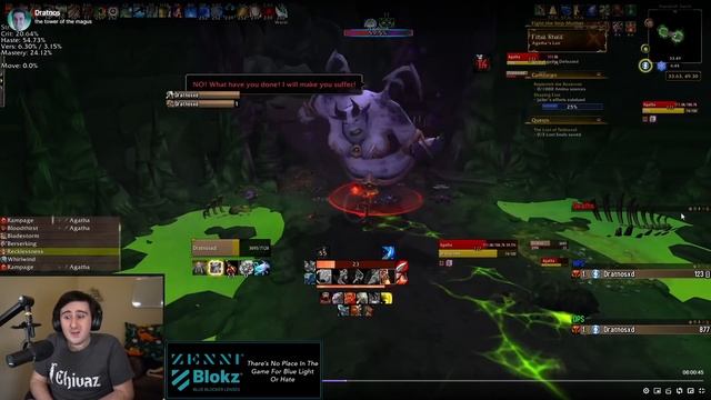 Fury Warrior Mage Tower Guide Commentary смотреть онлайн