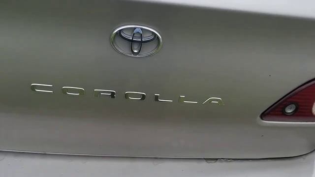 2001 Toyota Corolla CE Woodland Pearl 1.8L MPI DOHC смотреть онлайн