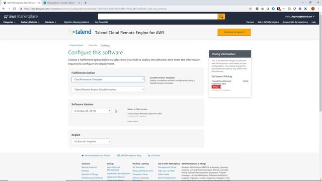 Talend Cloud – Remote Engine Setup in AWS смотреть онлайн