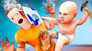 РЕБЕНОК ПОГЛАДИЛ ПАПУ