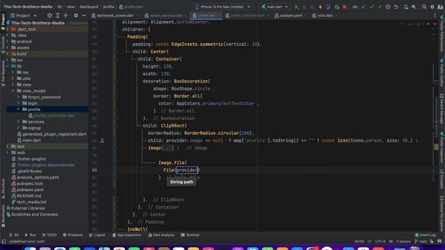 Part-14 Update User Profile Picture || Flutter Firebase Social Media Application смотреть онлайн