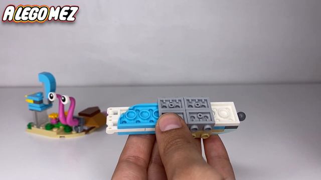 Armando LEGO creator 3en1 (31128) set de construcción Delfín y Tortuga | caballito de mar | parte 2 смотреть онлайн
