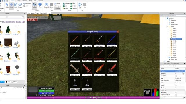 ROBLOX RPG Tutorial- How to add Weapons смотреть онлайн