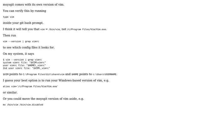 vim not loading _vimrc file when launched from git bash (3 Solutions!!) смотреть онлайн