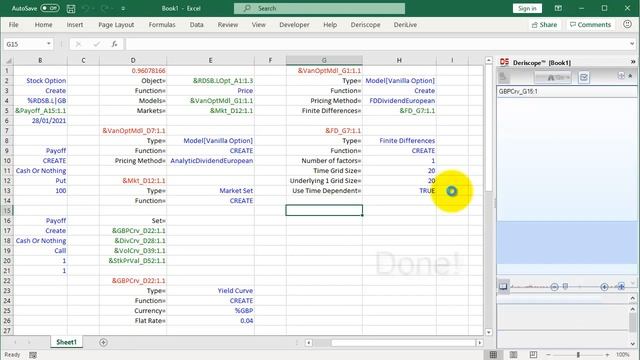 How to use Deriscope to price a Stock Option смотреть онлайн