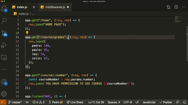 Managing User Roles - NodeJS Authorization смотреть онлайн