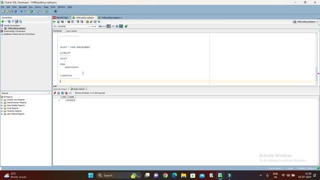 TOP 5 SQL SHORT CUT KEYS #TECH1#oracle11g #oracledb #oraclesql #sqldeveloper #oraclesqlshortcutkeys смотреть онлайн