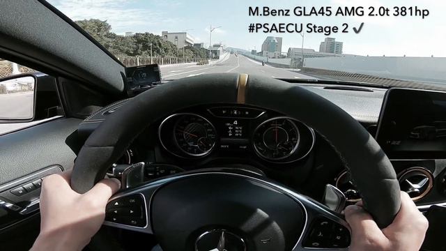 Mercedes-AMG X156 GLA45 2.0L Turbo / Launch Control / #PSAECU Stage 2 смотреть онлайн