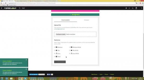 КАК ДОБАВИТЬ СВОЮ ИГРУ НА САЙТ GAMEJOLT