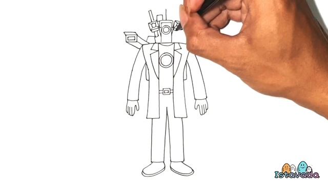 How to Draw TITAN CAMERAMEN SKIBIDI TOILET смотреть онлайн