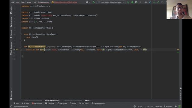 Git from scratch #7 - Object Repository Part 1 - the repository should be called in the use case смотреть онлайн