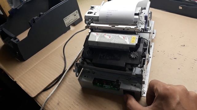 Epson TM - u220pd red light error repair repair смотреть онлайн