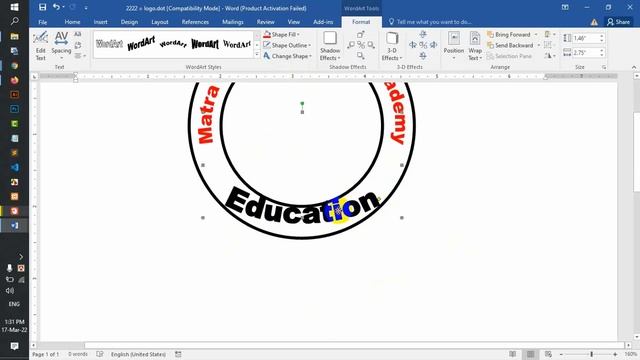 MS word Logo Desing смотреть онлайн