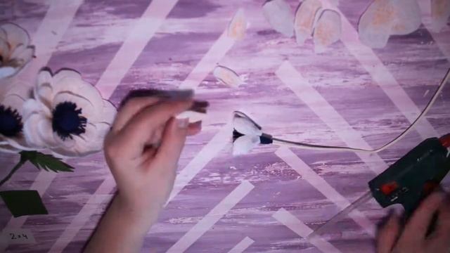 АНЕМОНЫ. МАСТЕР-КЛАСС://///:ANEMONE. DIY