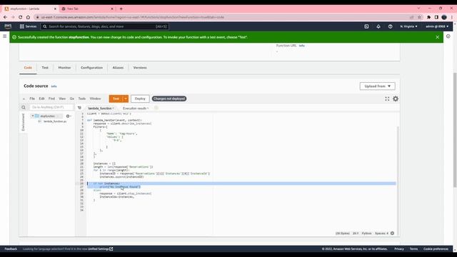 Stop/Start EC2 Instances With AWS Lambda Function смотреть онлайн