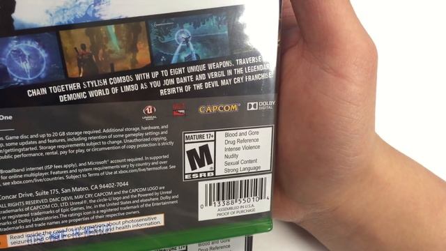 DmC Devil May Cry Definitive Edition (PS4 / Xbox One) Unboxing !! смотреть онлайн