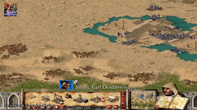 Stronghold Crusader | Mission 36 | Inferno (Crusader Trail) | Stronghold Crusader Master смотреть онлайн