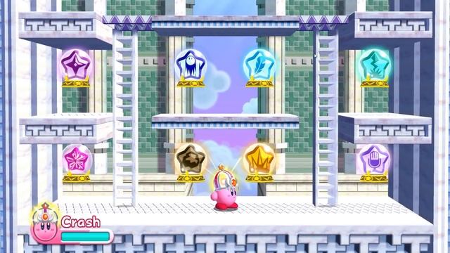 Kirby's Return to Dreamland Wii - Mike and Crash abilities смотреть онлайн