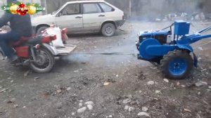 Мотоблок/На что способен мотоблок/Видео подборка 2021