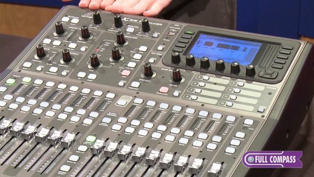 Behringer X32 Producer 32-Ch Digital Mixer Overview | Full Compass смотреть онлайн