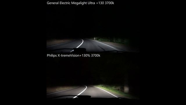 GE Megalight Ultra +130 vs Philips X-tremeVision +130% смотреть онлайн