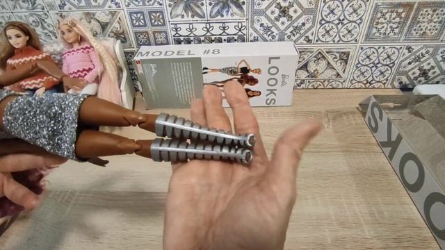 Куклы Барби Лукс Barbie Looks doll #7 #8 вторая волна обзор смотреть онлайн