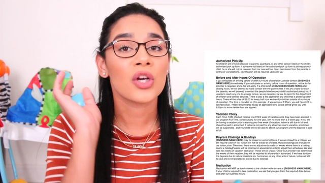 DAYCARE POLICIES 2023 In Home Daycare Handbook