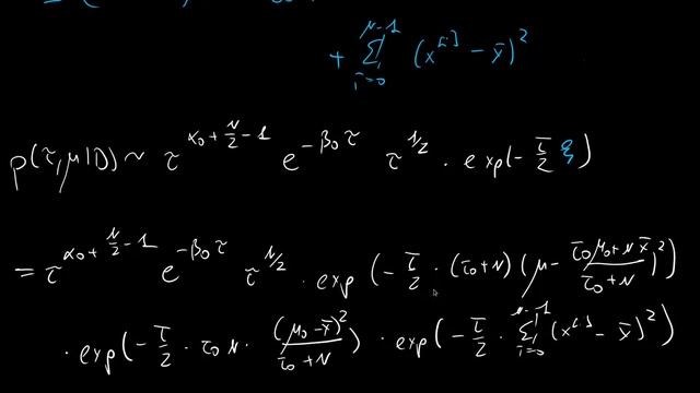 Posterior & MAP for Normal distribution with unknown mean AND unknown precision смотреть онлайн