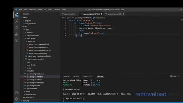 Angular String Interpolation Binding in Hindi | String binding | Angular 13 | Angular String bindin смотреть онлайн