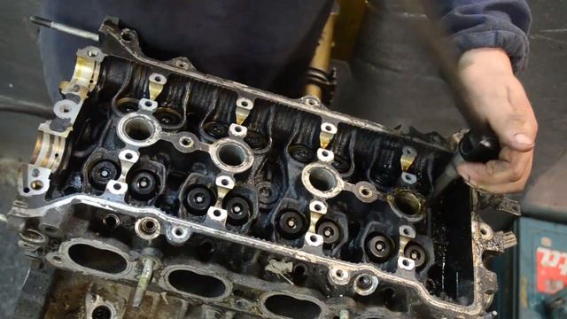 Оборвало цепь ГРМ на двигателе 1ZZ-FE и какие последствия? смотреть онлайн