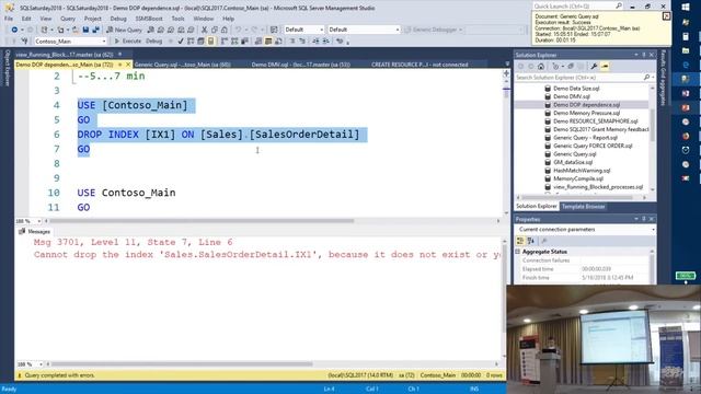 SQL Server Memory Grant или кто скушал память? смотреть онлайн