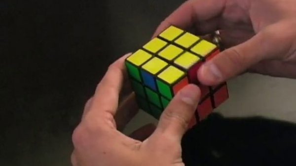 How to Solve a Rubiks Cube : Third Layer Solution Pattern 6 of a Rubiks Cube