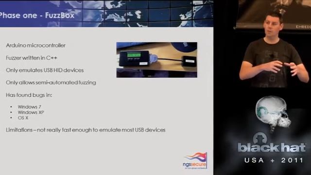 BlackHat 2011 - USB Undermining Security Barriers смотреть онлайн