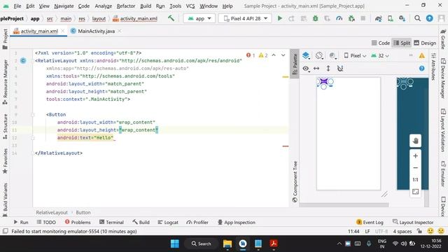 Types of layout | Relative | Constraint layout in tamil | Android app development in Tamil смотреть онлайн