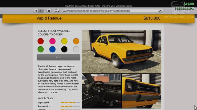 GTA Online Smuggler's Run - Grotti Visione & Vapid Retinue смотреть онлайн