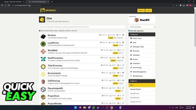 How To Add Plugins to Minecraft Forge Server [Very EASY!] смотреть онлайн
