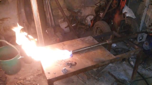 Горелка для газового горна 2 своими руками. смотреть онлайн