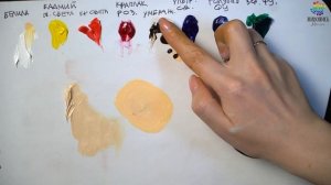 Как смешать телесный цвет? Художник Надежда Ильина