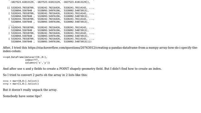 GIS: How to create a GeoDataFrame points grid from a numpy.mgrid? смотреть онлайн