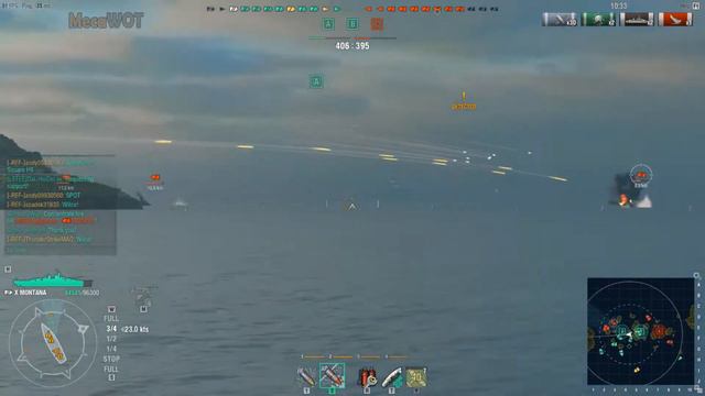 World of WarShips | Montana | 6 KILLS | 216K Damage - Replay Gameplay 1080p 60 fps смотреть онлайн