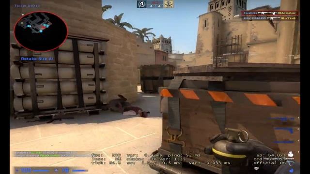 [CS:GO 1280:1024] RTX 3060 + i3-10100F смотреть онлайн