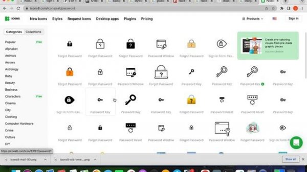 React Native Login Page ui (Animations ,linear-gradient  , npm package installation   )