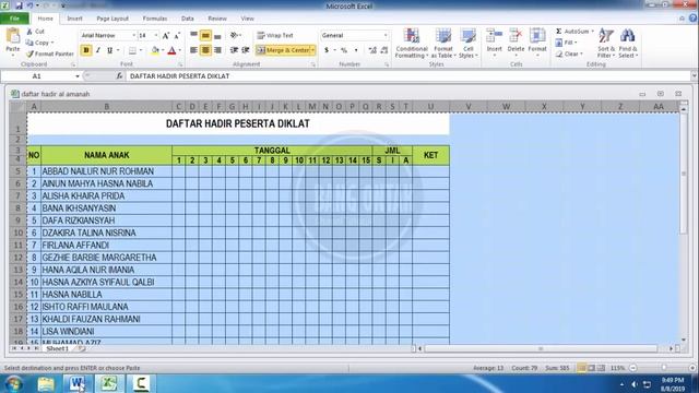 Cara Copy Tabel Excel ke Word Agar Rapi dan Tidak Berantakan смотреть онлайн