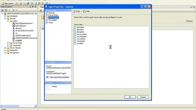 How to Add Login to Microsoft SQL Server 2005 2008 Express смотреть онлайн
