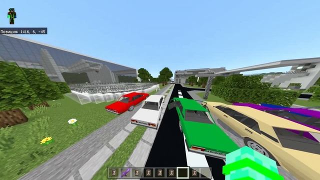 ОБЗОР НА ЛУЧШИЙ МОД НА МАШИНУ ВАЗ 2105 ДЛЯ МАЙНКРАФТ БЕДРОК 1 17! (скачать).  [Майнкрафт]