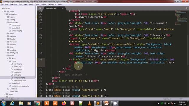 e-Commerce Website in Codeigniter part-8 смотреть онлайн