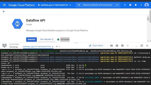 Análisis de datos sin servidores con Dataflow Una canalización simple de Dataflow Python смотреть онлайн
