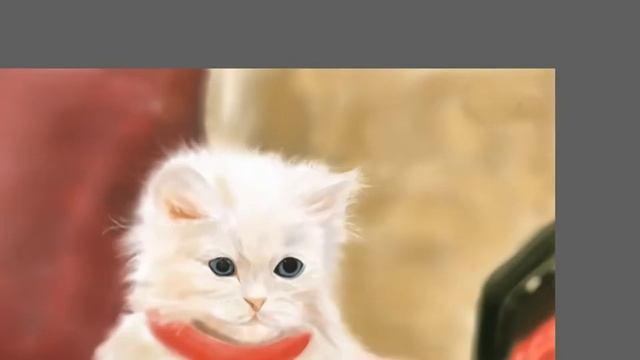 Котенок v.2 (Drawing Kitten on the iPad using Sketchbook Pro ) смотреть онлайн