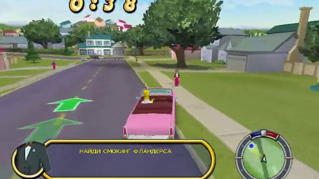 Летс клей - Simpsons: hit & run (серия 1) смотреть онлайн